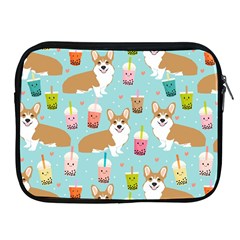 Welsh Corgis Dog Boba Tea Bubble Tea Cute Kawaii Apple Ipad 2/3/4 Zipper Cases by Grandong