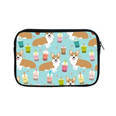 Welsh Corgis Dog Boba Tea Bubble Tea Cute Kawaii Apple Ipad Mini Zipper Cases by Grandong