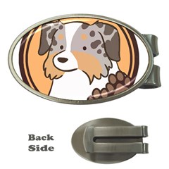 Gift For Her/him Money Clips (oval)  by hizuto