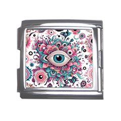 Eyes Pattern Mega Link Italian Charm (18mm) by Valentinaart