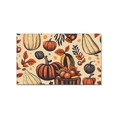 Thanksgiving Pattern Sticker (rectangular) by Valentinaart