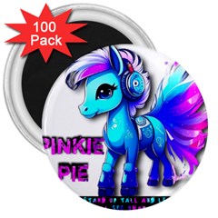 Pinkie Pie  3  Magnets (100 Pack) by Internationalstore