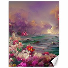 Abstract Flowers  Canvas 12  X 16  by Internationalstore