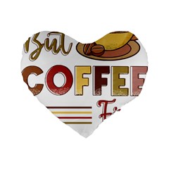 But Coffee First T- Shirt But Coffee  First T- Shirt Yoga Reflexion Pose T- Shirtyoga Reflexion Pose T- Shirt Standard 16  Premium Flano Heart Shape Cushions by hizuto