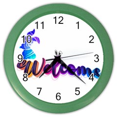 Arts Color Wall Clock by Internationalstore