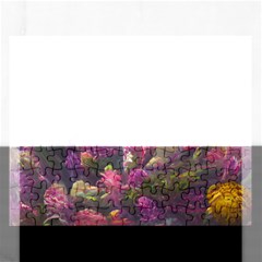 Floral Blossoms  Rectangular Jigsaw Puzzl by Internationalstore