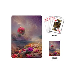 Floral Blossoms  Playing Cards Single Design (mini) by Internationalstore