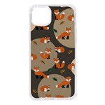 Fox Pattern iPhone 14 Plus TPU UV Print Case Front