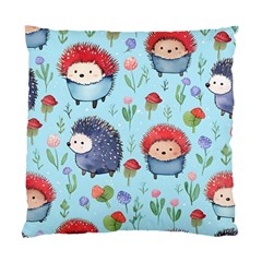 Hedgehogs Animal Standard Cushion Case (two Sides) by Pakjumat