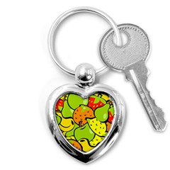 Fruit Food Wallpaper Key Chain (heart) by Dutashop