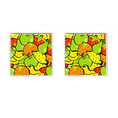 Fruit Food Wallpaper Cufflinks (square) by Dutashop