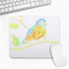 Bird Lover T- Shirtbird T- Shirt (22) Large Mousepad by EnriqueJohnson