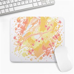 Bird Lover T- Shirtbird T- Shirt (29) Large Mousepad by EnriqueJohnson