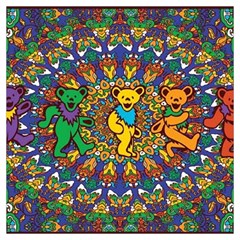 Grateful Dead Pattern Lightweight Scarf  by Sarkoni