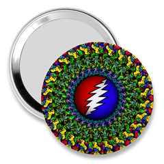 Grateful Dead 3  Handbag Mirrors by Sarkoni