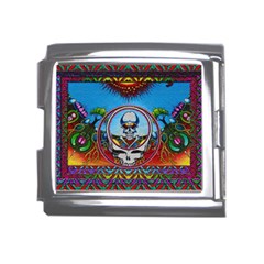 Grateful Dead Wallpapers Mega Link Italian Charm (18mm) by Sarkoni