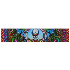 Grateful Dead Wallpapers Small Premium Plush Fleece Scarf by Sarkoni