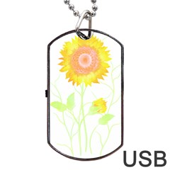 Flowers Lover T- Shirtflowers T- Shirt Dog Tag Usb Flash (two Sides) by EnriqueJohnson