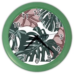 Hawaii T- Shirt Hawaii Flower T- Shirt Color Wall Clock by EnriqueJohnson