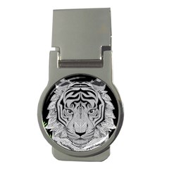 Tiger Head Money Clips (round)  by Ket1n9