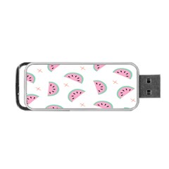 Watermelon Wallpapers  Creative Illustration And Patterns Portable Usb Flash (two Sides) by Ket1n9