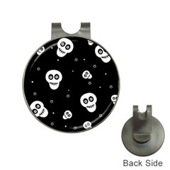 Skull Pattern Hat Clips With Golf Markers by Ket1n9