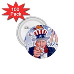 United States Of America Images Independence Day 1.75  Buttons (100 pack)  Front