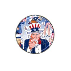 United States Of America Images Independence Day Hat Clip Ball Marker by Ket1n9