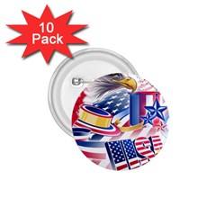 United States Of America Usa  Images Independence Day 1 75  Buttons (10 Pack) by Ket1n9