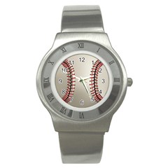 Baseball Stainless Steel Watch by Ket1n9