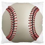 Baseball Standard Premium Plush Fleece Cushion Case (Two Sides) Front