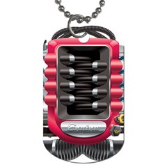 Car Engine Dog Tag (one Side) by Ket1n9