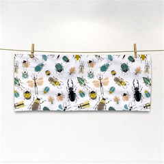 Insect Animal Pattern Hand Towel by Ket1n9