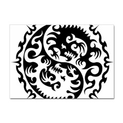 Ying Yang Tattoo Sticker A4 (10 Pack) by Ket1n9