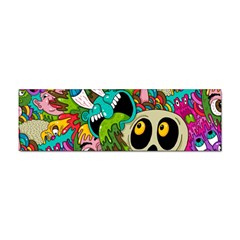 Crazy Illustrations & Funky Monster Pattern Sticker Bumper (100 Pack) by Ket1n9