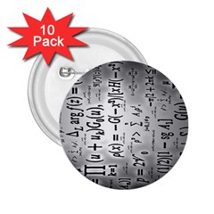 Science Formulas 2 25  Buttons (10 Pack)  by Ket1n9