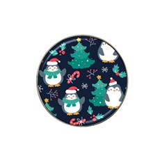 Colorful Funny Christmas Pattern Hat Clip Ball Marker (10 Pack) by Ket1n9