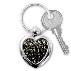 Christmas-bokeh-lights-background Key Chain (heart) by Ket1n9