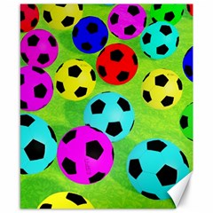 Balls Colors Canvas 8  X 10  by Ket1n9