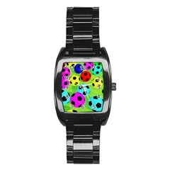 Balls Colors Stainless Steel Barrel Watch by Ket1n9