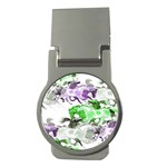 Horse-horses-animal-world-green Money Clips (Round)  Front