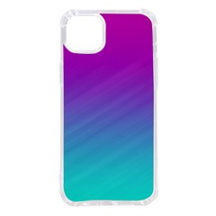 Background-pink-blue-gradient Iphone 14 Plus Tpu Uv Print Case by Ket1n9