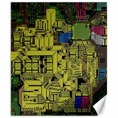 Technology Circuit Board Canvas 20  X 24  by Ket1n9