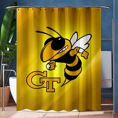 Georgia Institute Of Technology Ga Tech Shower Curtain 60  X 72  (medium)  by Ket1n9