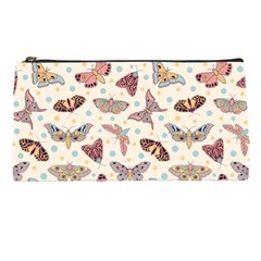 Pattern-with-butterflies-moths Pencil Case by Ket1n9