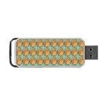 Owl-pattern-background Portable USB Flash (Two Sides) Back