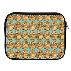 Owl-pattern-background Apple Ipad 2/3/4 Zipper Cases by Grandong