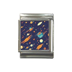 Space Galaxy Planet Universe Stars Night Fantasy Italian Charm (13mm) by Grandong