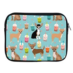 Chihuahua Bubble Kawaii Boba Tea Cute Dog Apple Ipad 2/3/4 Zipper Cases by Grandong