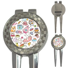 Set-kawaii-doodles -- 3-in-1 Golf Divots by Grandong